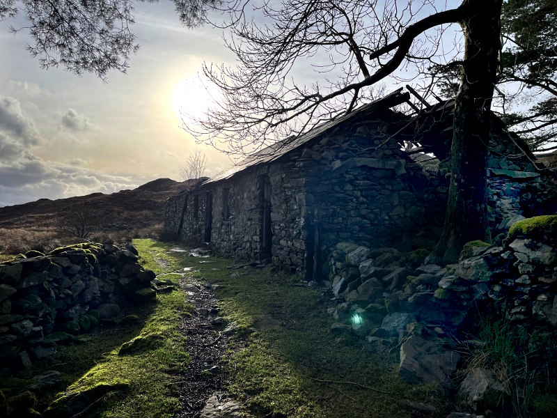 Old hill farm above Beddgelert