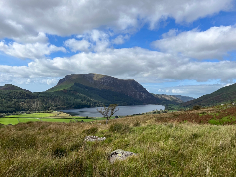 View over Rhyd Ddu