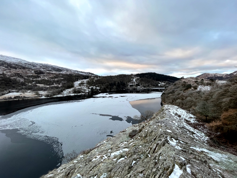 Llyngwynant in winter